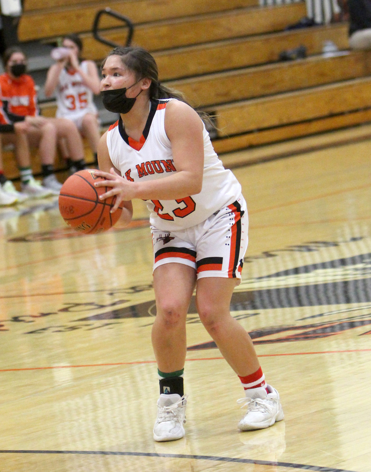 Colfax at Elk Mound girls basketball 1-25-21